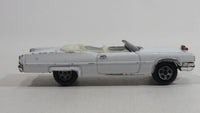 Vintage 1981 Warner Bro. ERTL Dukes of Hazzard Boss Hogg Cadillac Convertible White Die Cast Toy Car Vehicle TV Show Collectible