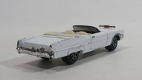 Vintage 1981 Warner Bro. ERTL Dukes of Hazzard Boss Hogg Cadillac Convertible White Die Cast Toy Car Vehicle TV Show Collectible