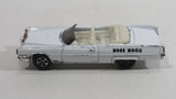 Vintage 1981 Warner Bro. ERTL Dukes of Hazzard Boss Hogg Cadillac Convertible White Die Cast Toy Car Vehicle TV Show Collectible