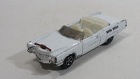 Vintage 1981 Warner Bro. ERTL Dukes of Hazzard Boss Hogg Cadillac Convertible White Die Cast Toy Car Vehicle TV Show Collectible