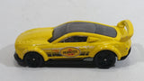 2016 Hot Wheels HW Speed Graphics Custom '15 Ford Mustang Pennzoil Yellow Die Cast Toy Car Vehicle