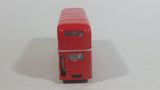 Free Wheel Victoria, BC Canada Double Decker Bus Red Die Cast Toy Car Vehicle