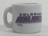 NHL Ice Hockey Colorado Avalanche Team Mini Miniature Ceramic Mug