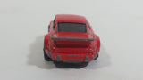 1991 Hot Wheels Porsche 930 Red Die Cast Toy Sports Car Vehicle