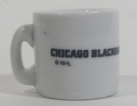 NHL Ice Hockey Chicago Blackhawks Team Mini Miniature Ceramic Mug