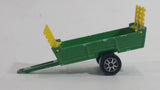 Majorette Farm Trailer Green and Yellow Die Cast Toy Farming Vehicle