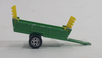 Majorette Farm Trailer Green and Yellow Die Cast Toy Farming Vehicle