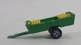 Majorette Farm Trailer Green and Yellow Die Cast Toy Farming Vehicle