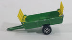 Majorette Farm Trailer Green and Yellow Die Cast Toy Farming Vehicle