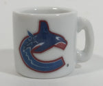 NHL Ice Hockey Vancouver Canucks Team Mini Miniature Ceramic Mug