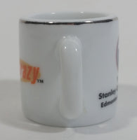 NHL Stanley Cup Crazy Mini Mug Edmonton Oilers 1987 Champs W/ Opponent & Score