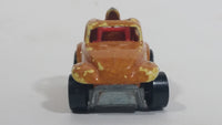 1988 Hot Wheels Color Racers Baja Bug Volkswagen VW Beetle Metallic Orange Brown To Yellow Die Cast Toy Car Vehicle