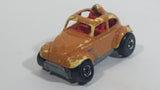 1988 Hot Wheels Color Racers Baja Bug Volkswagen VW Beetle Metallic Orange Brown To Yellow Die Cast Toy Car Vehicle