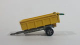 Majorette Farm Trailer Green and Yellow 21160 Die Cast Toy Farming Vehicle