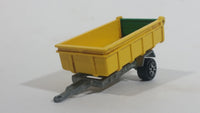 Majorette Farm Trailer Green and Yellow 21160 Die Cast Toy Farming Vehicle