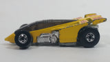 1988 Hot Wheels Speed Fleet Shadow Jet F-3 Inter Cooled Yellow Die Cast Toy Race Car Vehicle