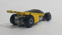 1988 Hot Wheels Speed Fleet Shadow Jet F-3 Inter Cooled Yellow Die Cast Toy Race Car Vehicle