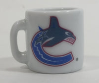 NHL Ice Hockey Vancouver Canucks Team Mini Miniature Ceramic Mug