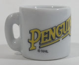 NHL Ice Hockey Pittsburgh Penguins Team Mini Miniature Ceramic Mug