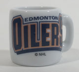 NHL Ice Hockey Edmonton Oilers Team Mini Miniature Ceramic Mug