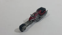 2006 Hot Wheels First Editions Hammer Sled Motorcycle Dark Red Die Cast Toy Motorbike Vehicle