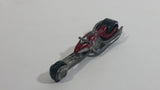 2006 Hot Wheels First Editions Hammer Sled Motorcycle Dark Red Die Cast Toy Motorbike Vehicle