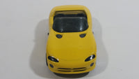 1998 Matchbox Dodge Viper RT 10 Yellow Die Cast Toy Dream Car Vehicle