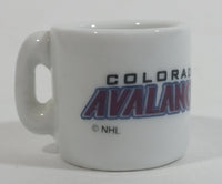 NHL Ice Hockey Colorado Avalanche Team Mini Miniature Ceramic Mug