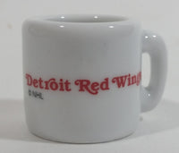 NHL Ice Hockey Detroit Red Wings Team Mini Miniature Ceramic Mug