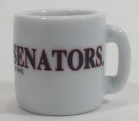 NHL Ice Hockey Ottawa Senators Team Mini Miniature Ceramic Mug