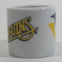 NHL Ice Hockey Pittsburgh Penguins Team Mini Miniature Ceramic Mug