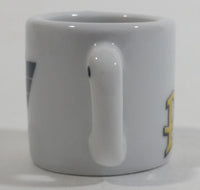 NHL Ice Hockey Pittsburgh Penguins Team Mini Miniature Ceramic Mug