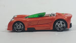 2001 Hot Wheels First Editions Monoposto Pearl Orange Die Cast Toy Car Vehicle