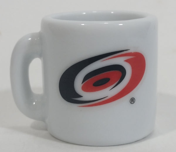 NHL Ice Hockey Carolina Hurricanes Team Mini Miniature Ceramic Mug