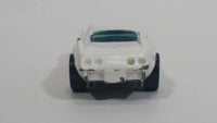 1994 Hot Wheels Chevrolet Corvette Stingray White Die Cast Toy Car Vehicle