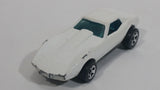 1994 Hot Wheels Chevrolet Corvette Stingray White Die Cast Toy Car Vehicle