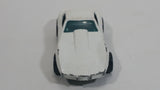 1994 Hot Wheels Chevrolet Corvette Stingray White Die Cast Toy Car Vehicle