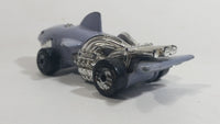 1987 Hot Wheels Speed Demons Sharkruiser Grey Die Cast Toy Car Shark Shaped Vehicle - UH