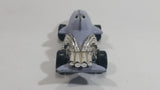 1987 Hot Wheels Speed Demons Sharkruiser Grey Die Cast Toy Car Shark Shaped Vehicle - UH