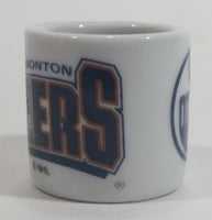 NHL Ice Hockey Edmonton Oilers Team Mini Miniature Ceramic Mug - Manufacturing Flaw