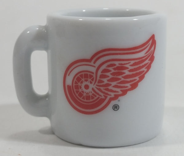 NHL Ice Hockey Detroit Red Wings Team Mini Miniature Ceramic Mug