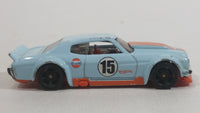 2013 Hot Wheels HW Workshop Performance 1970 Chevrolet Chevelle SS Aquamarine Light Blue #15 Gulf Die Cast Toy Muscle Car Vehicle