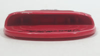 1997 Warner Bros Bugs Bunny Cartoon Character That's All Folks Red Car Shaped Fridge Magnet with Bugs license Plate