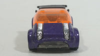 2006 Hot Wheels Drag Race Duel Super Gnat 05 Metallic Purple with Orange Tint Die Cast Toy Car Vehicle