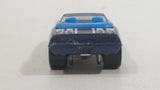 2014 Hot Wheels HW Workshop Heat Fleet '69 Camaro Convertible Dark Blue With Flames Die Cast Toy Car Vehicle