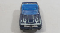 2014 Hot Wheels HW Workshop Heat Fleet '69 Camaro Convertible Dark Blue With Flames Die Cast Toy Car Vehicle