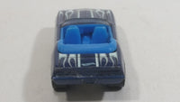 2014 Hot Wheels HW Workshop Heat Fleet '69 Camaro Convertible Dark Blue With Flames Die Cast Toy Car Vehicle