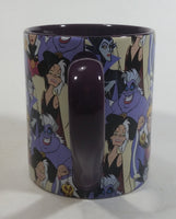 Disney Villains Character Collage Ceramic Dark Purple Coffee Mug Collectible