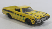 2014 HW Off-Road Hot Trucks Hot Wheels '72 Ford Ranchero Yellow Die Cast Toy Car Vehicle