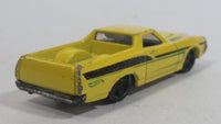 2014 HW Off-Road Hot Trucks Hot Wheels '72 Ford Ranchero Yellow Die Cast Toy Car Vehicle